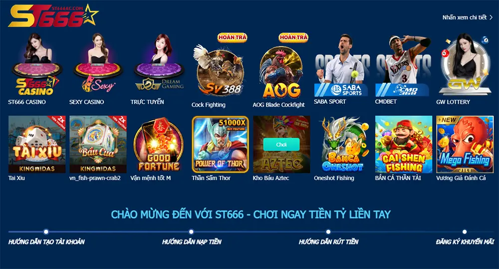 Nhà cái ST666 có uy tín không?