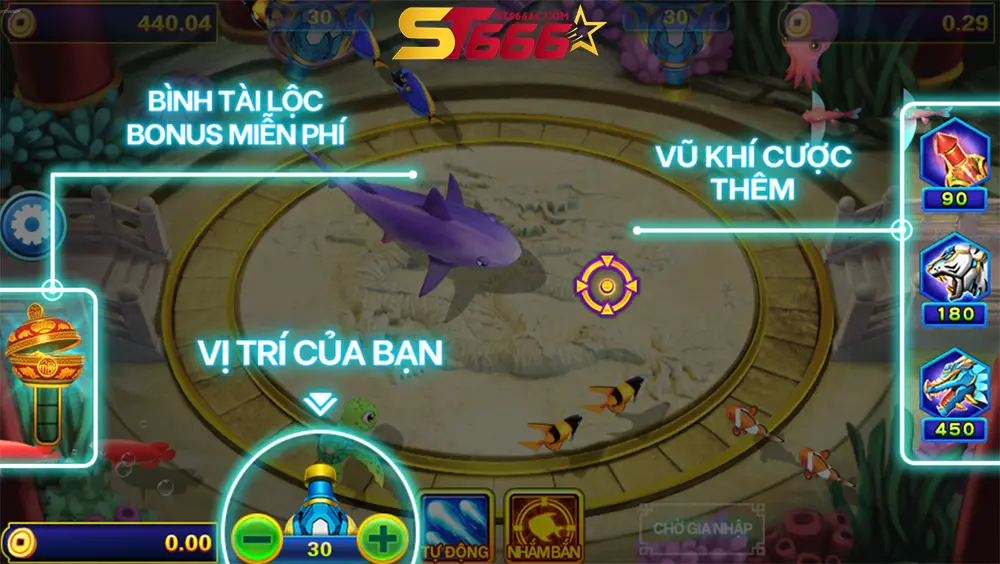 Tại sao đồ họa lại quan trọng trong game bắn cá ăn xu?